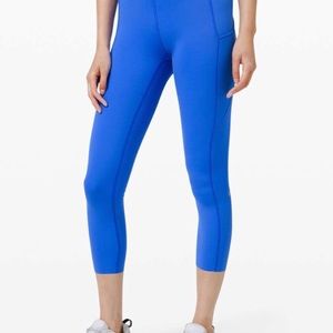 ISO Lululemon Fast and Free high rise crop